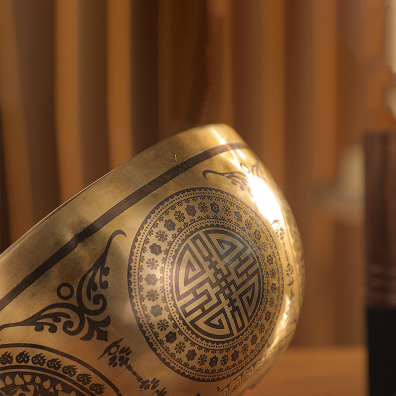 Nepalese Handmade Tibetan Bowl - Tibetan Singing Bowl recension och pris