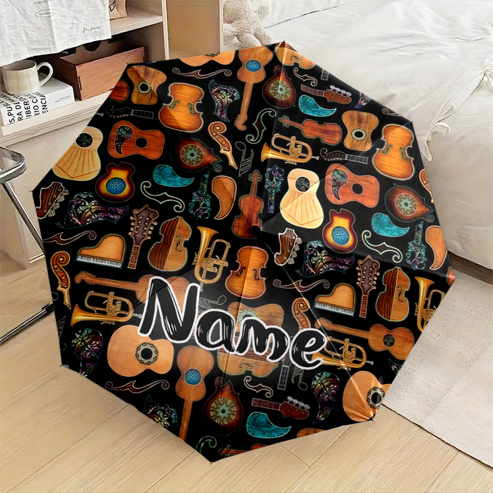 Custom Name Umbrella, Musical  - Musical Instrument And Name recension och pris