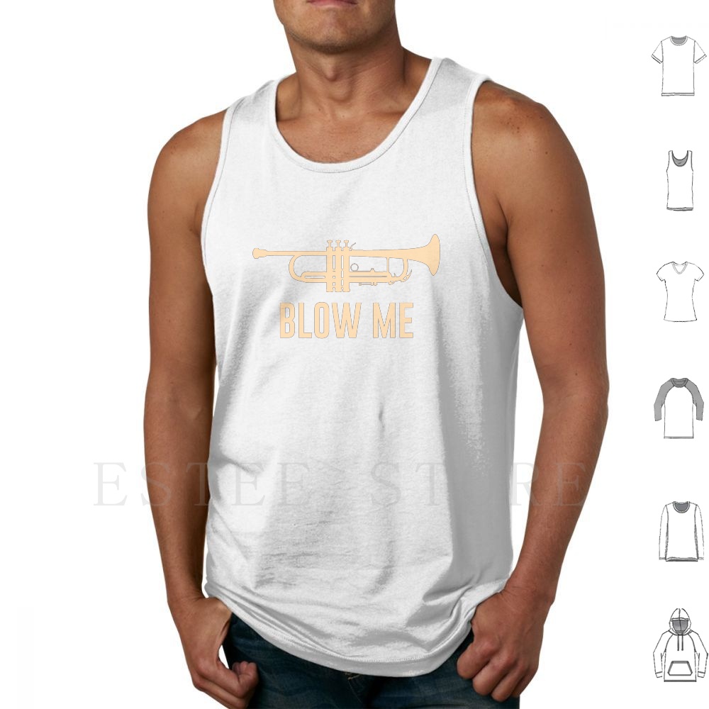 Trumpet Tank Tops Vest Instrum - Musical Instrument Jokes recension och pris