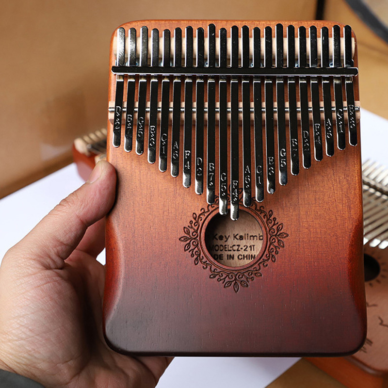 21 Key Mahogany Kalimba 17 Key - Musical Instrument Balalaika recension och pris