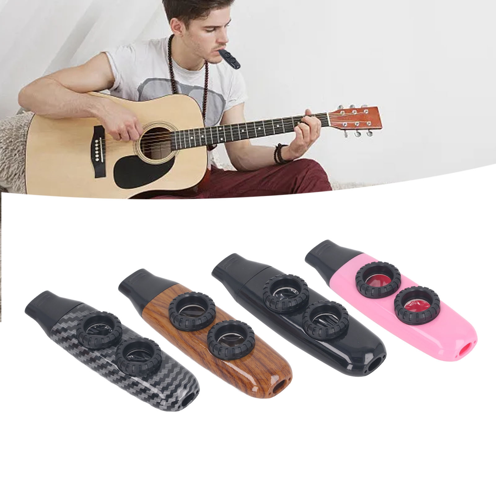 Kazoo Flute Dual Hole Flute Ad - Musical Instrument Flute recension och pris