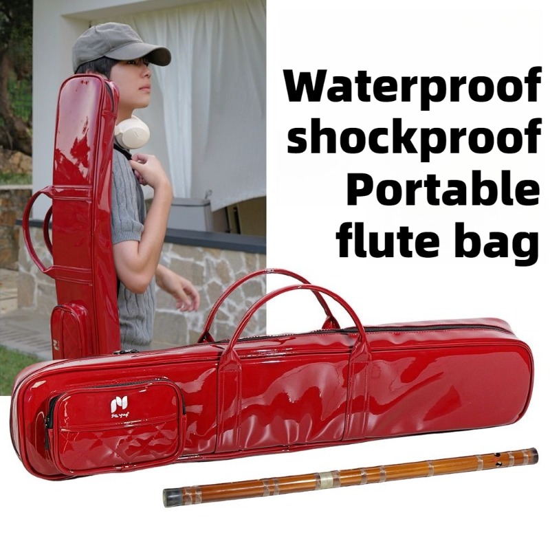 Lacquer Skin Bamboo Flute Bag  - Musical Instrument Flute recension och pris