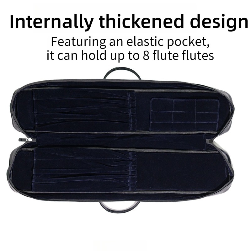 Lacquer Skin Bamboo Flute Bag  - Musical Instrument Flute recension och pris