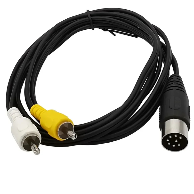 8 Pin Din to 2 RCA Male Audio  - Musical Instrument Shop recension och pris