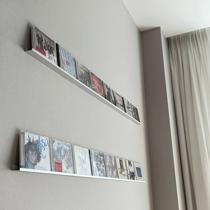 Wall Mounted CD Display Shelf  - L Musical Instrument recension och pris
