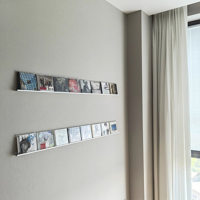 Wall Mounted CD Display Shelf  - L Musical Instrument recension och pris