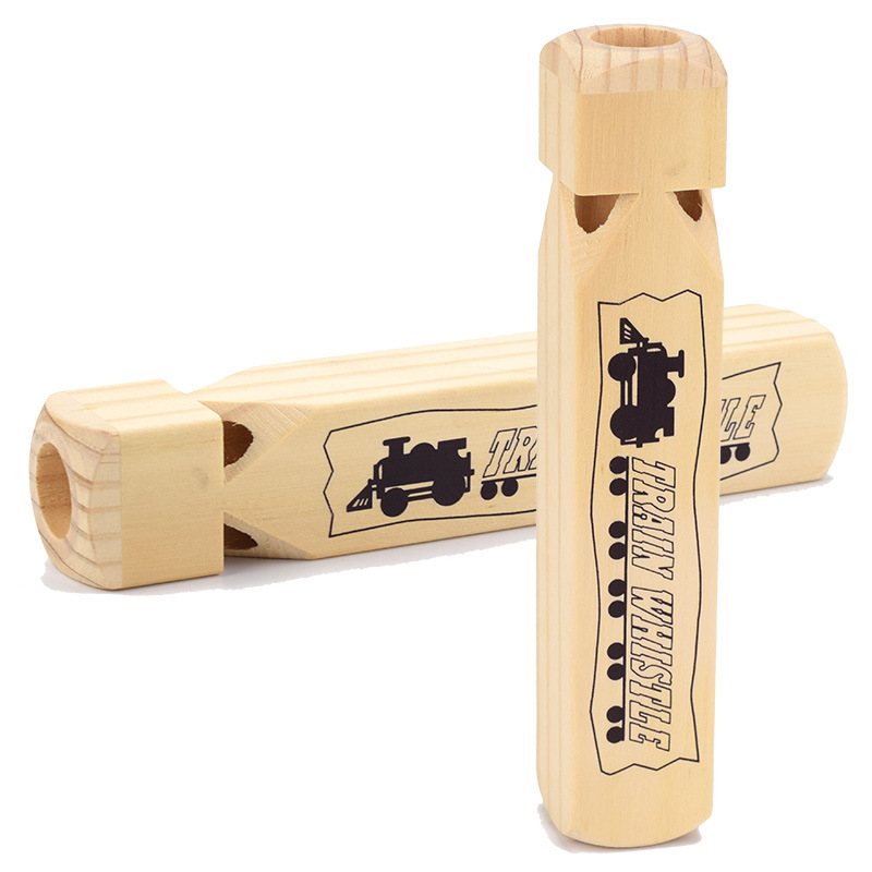 Kids Wooden Train Whistle Musi - Musical Instrument Game recension och pris