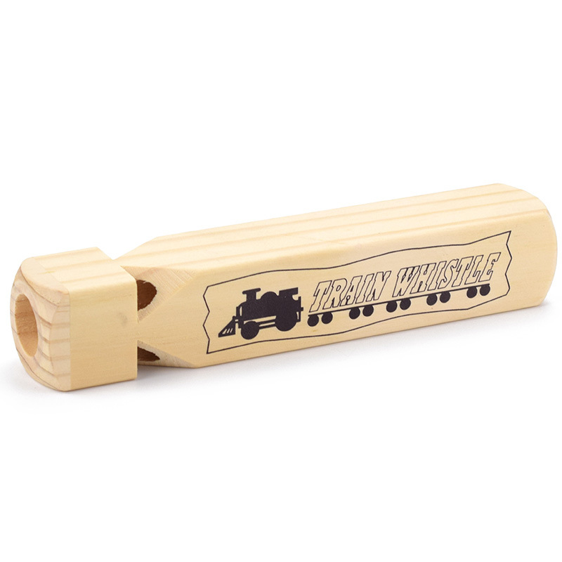 Kids Wooden Train Whistle Musi - Musical Instrument Game recension och pris