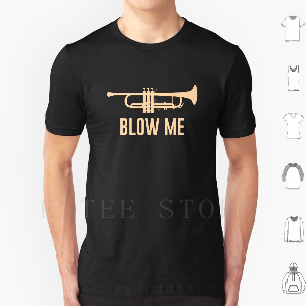 Trumpet T Shirt Print Cotton I - Musical Instrument Jokes recension och pris